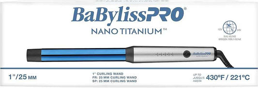 Rizador Profesional Nano Titanium 1" – 25 mm